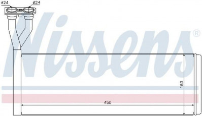 75005 Радиатор отопителя