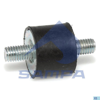 040081 Подушка радиатора SC4 24мм