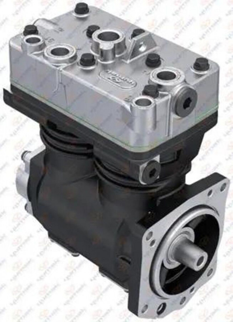 0104074 Компрессор воздушный. 2-х цилиндровый/ 608 cm3 с приводом под ТННД — 2