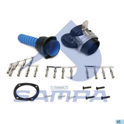 SA095158 Вилка электрическая 15 отверстий