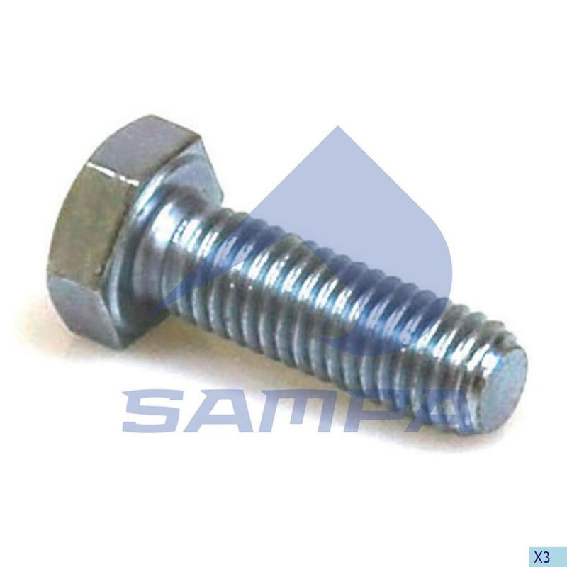 102122 Болт M 8 x 25 - 8.8 — 1