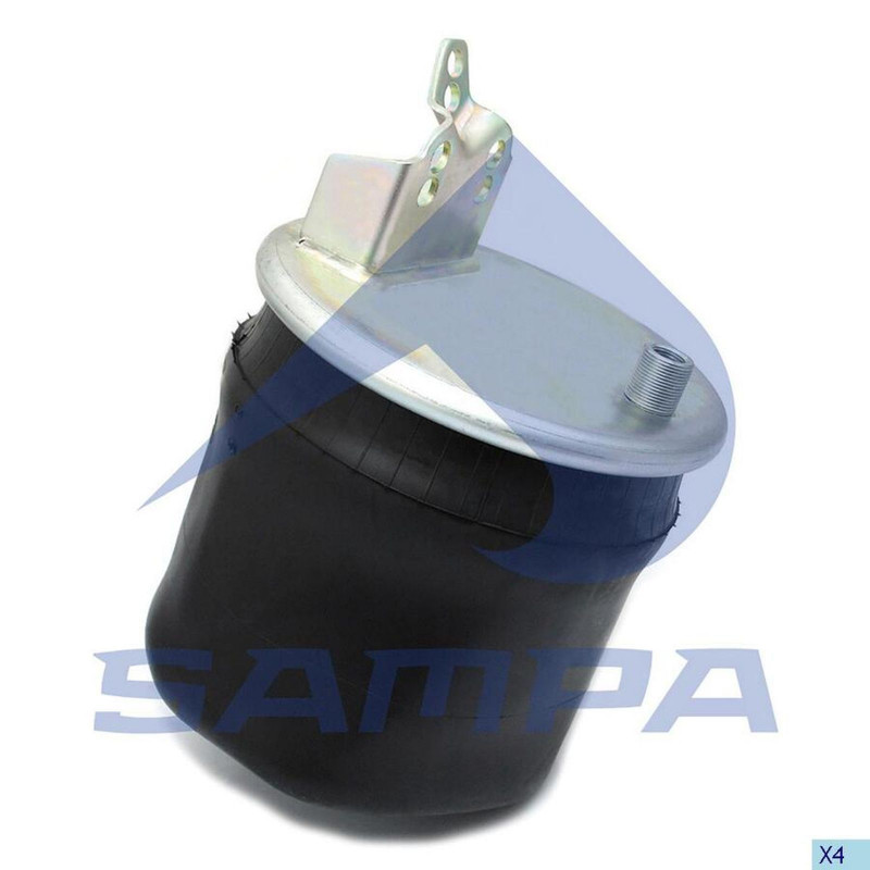 SA SP556418K Пневморессора с кронштейном , металлический стакан — 1