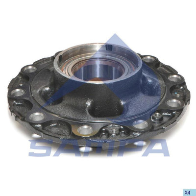 SA 033011/1 Ступица задняя в сборе с подшипником