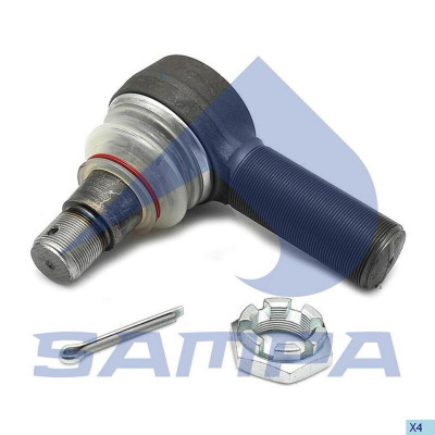 SA 09781301 Наконечник рулевой тяги LHT M38*1,5/M30*1,5 L=135 SAF