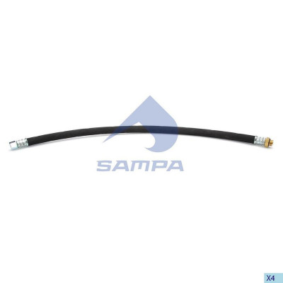 SA 031335 Шланг тормозной Volvo FH12/FM12 L=700