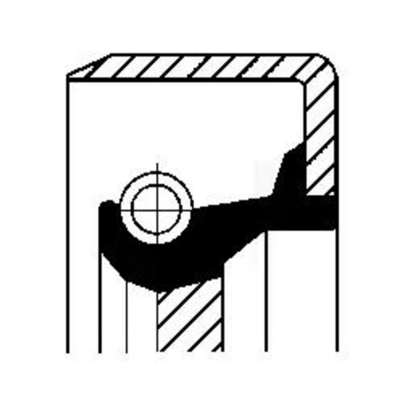 12011308B Сальник первичного вала 55*75*8/9.2 — 1