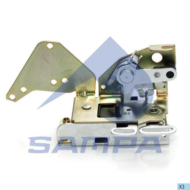 SA 043176 Замок двери лев. Scania 4/P/G/R/T — 1