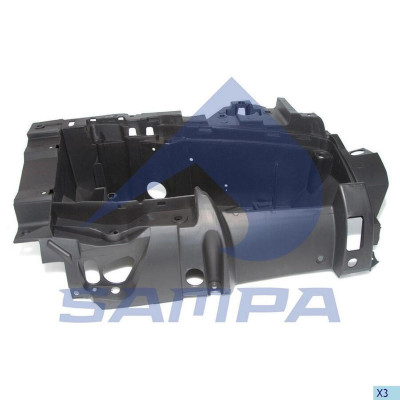 18300412 Корпус фары левый