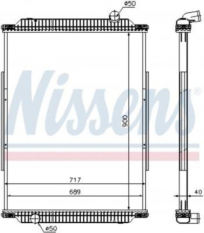 637880 Радиатор охлаждения