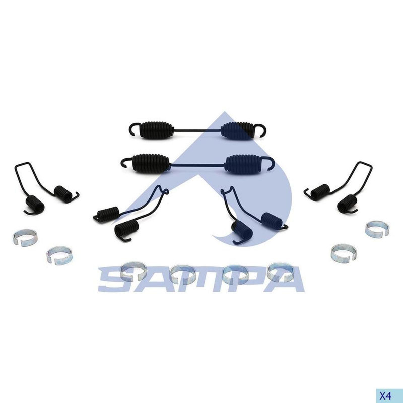 SA 070658 Р/к тормозной колодки — 1