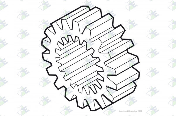 ER 88530373 Шестерня КПП — 1