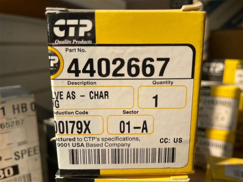 4402667 Клапан наполнения гидроцилиндра подвески — 1