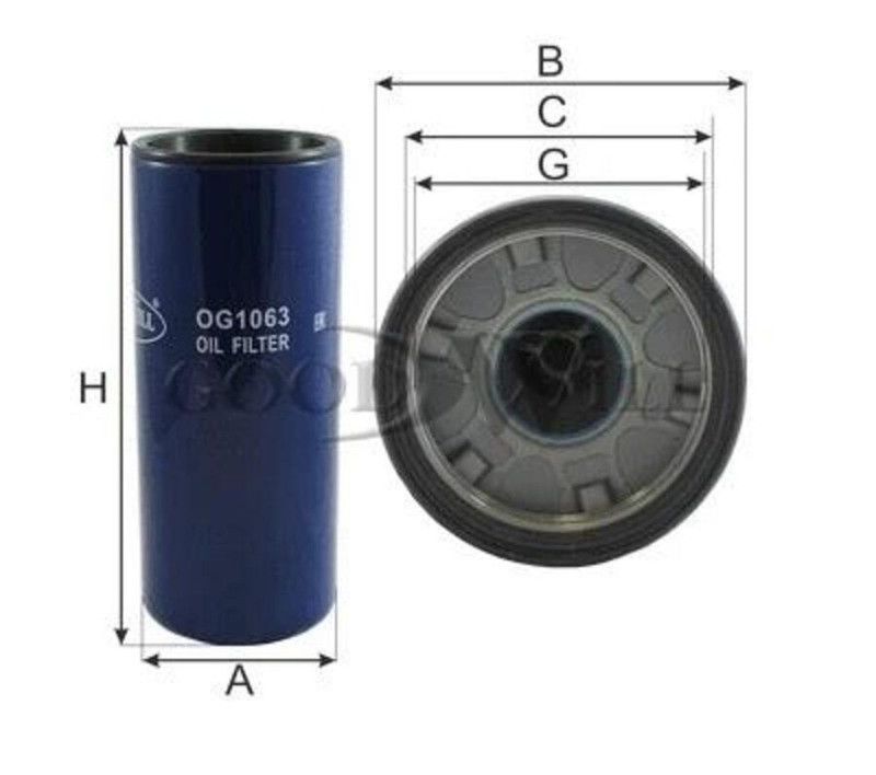 OG1063 Фильтр масляный — 2