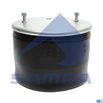 SA SP554881KP Пневморессора, с пласт, стаканом BPW36K