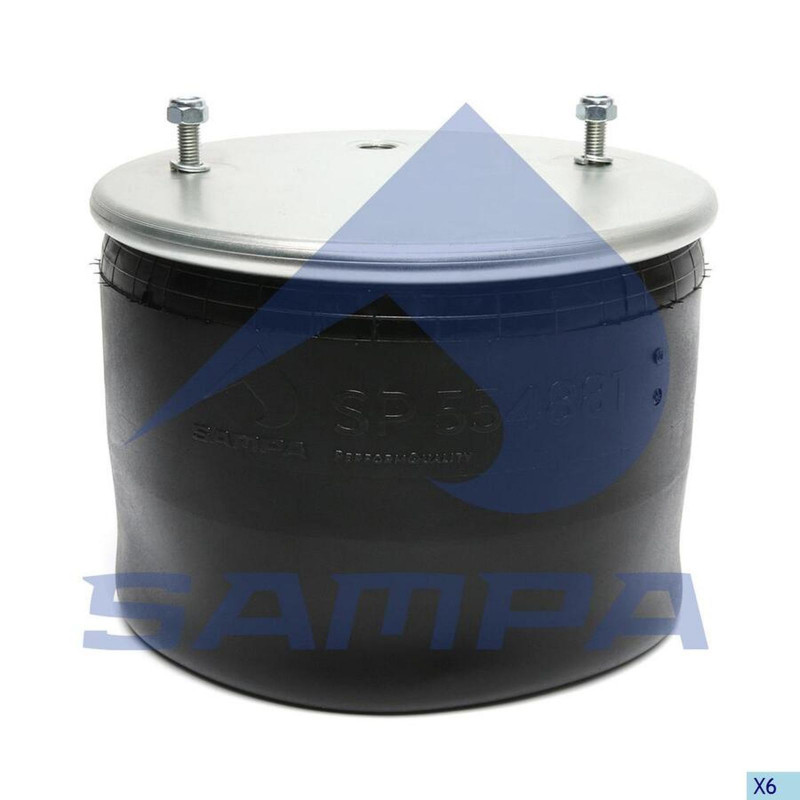 SA SP554881KP Пневморессора, с пласт, стаканом BPW36K — 1