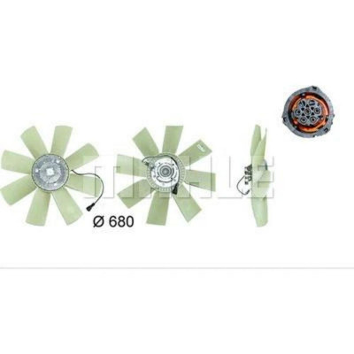 CFF439000P Вискомуфта с крыльчаткой в сборе