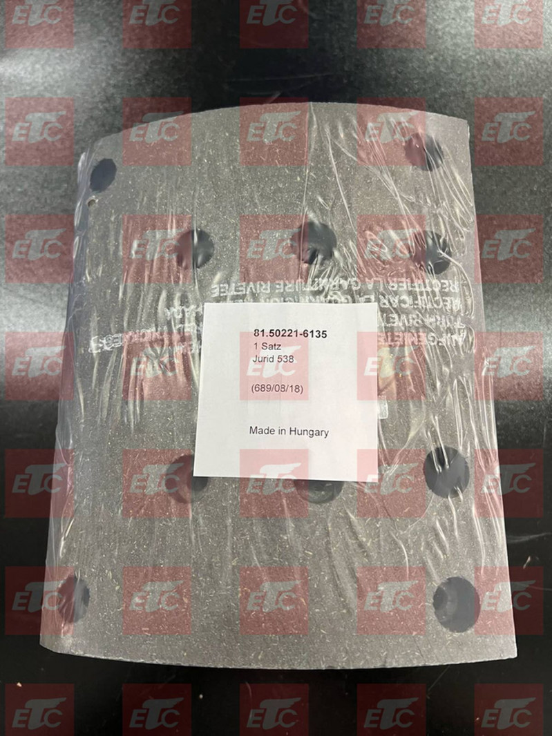 81502216135 К-т накладок тормозных зад. 410*223 STD — 1