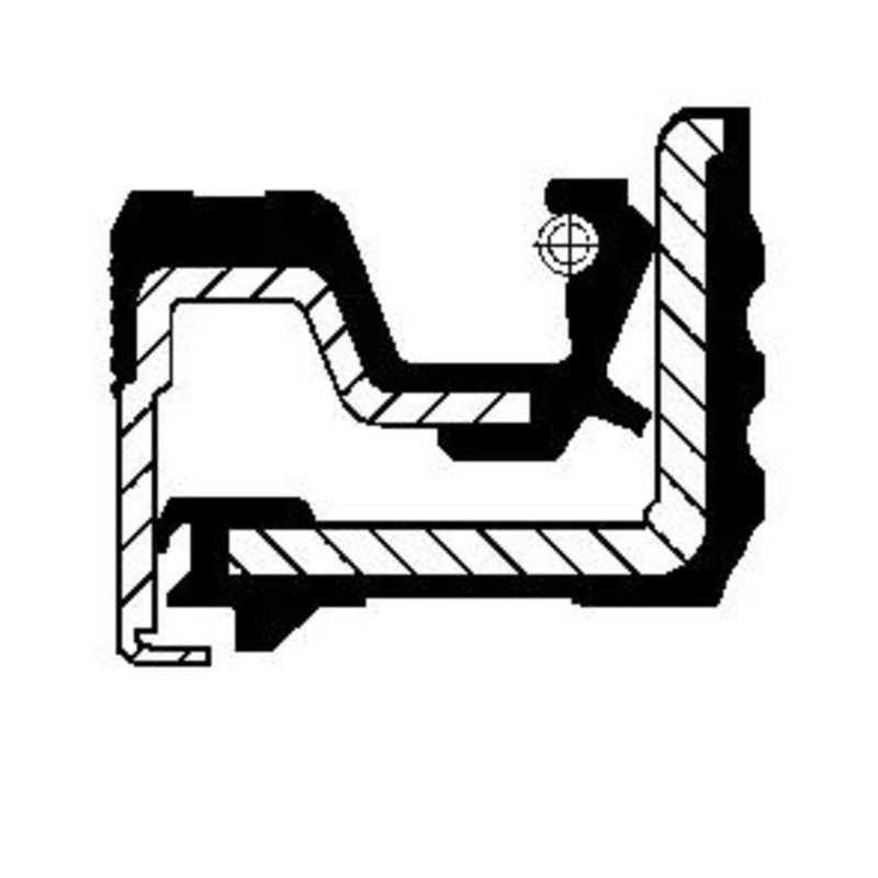 12036895B Сальник хвостовика 92*151*11/14,5 — 1