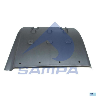 SA 18400034 Крыло лев. перед. часть / прав. зад. часть