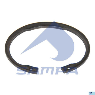 106219 Кольцо стопорное шкворня MAN TG-A