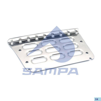 18300037 Нижняя решетка ступеньки FH