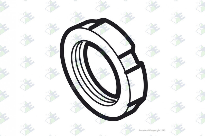 ER 74530048 Гайка КПП M50*1,5 GR871 — 1