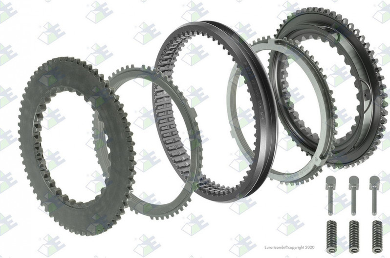 ER 95534976 Синхронизатор в сборе 1/2 передачи — 1
