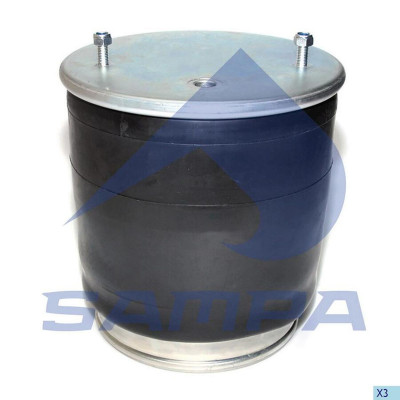 SA SP554881K Пневморессора, со стальным стаканом BPW36K