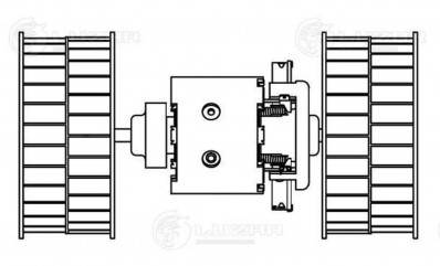 LFH1009 Моторчик салонный с крыльчаткой