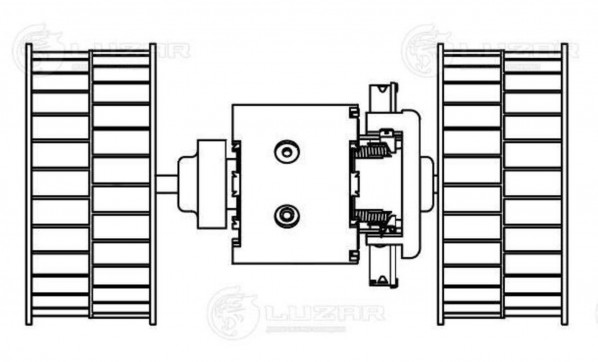 LFH1009 Моторчик салонный с крыльчаткой — 2