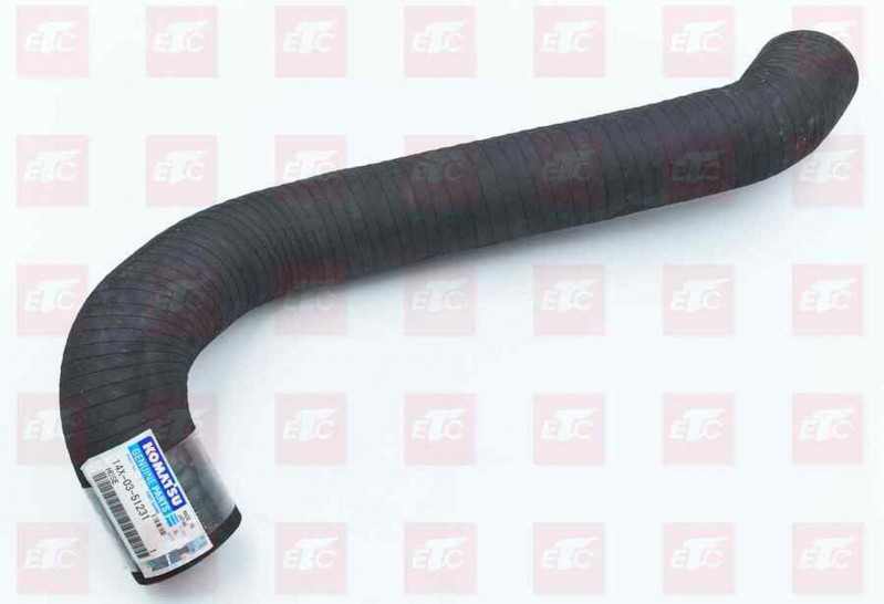 14X-03-51231 Патрубок радиатора нижний — 1