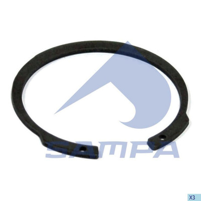 106212 Кольцо стопорное 62х2