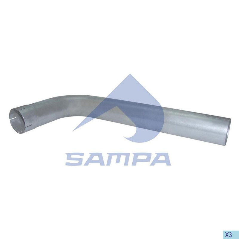 SA 021162 Труба глушителя выхлопная — 1