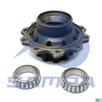 SA 0404891F Ступица задняя с подшипниками