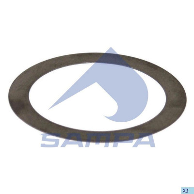 SA 105179 Регулировочная шайба шкворня 0,5mm