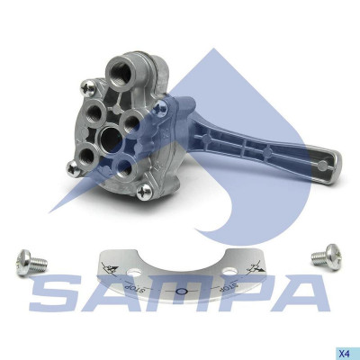 SA 094106 Кран ручной подъема прицепа.