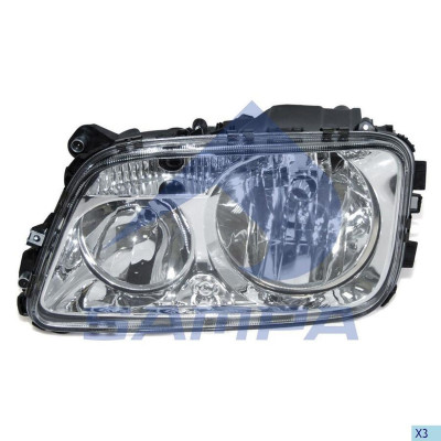 SA 201119 Фара головная левая с коррект.