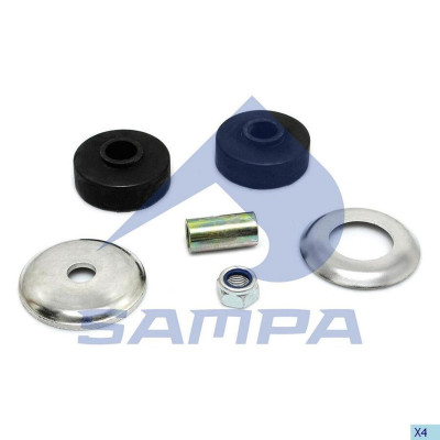 SA 040505 РМК крепления амортизатора заднего