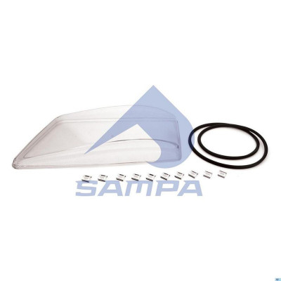 SA 022349 Стекло фары левое