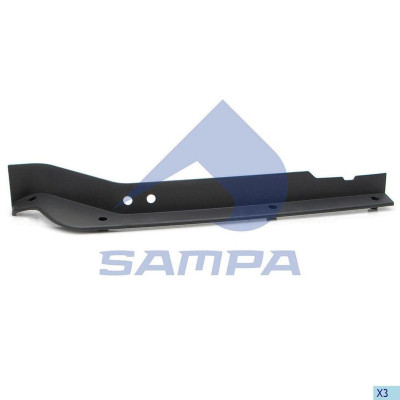 18200248 Угол бампера левый TGS