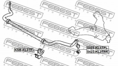 0423KL3TFR Линк переднего стабилизатора MITSUBISHI