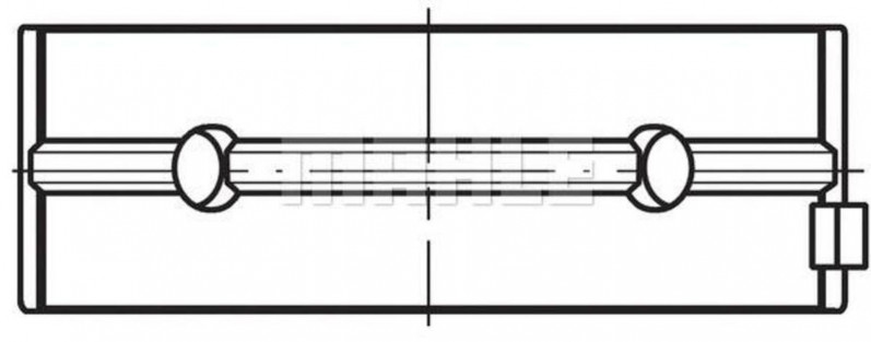 001HL10220000 Вкладыш коренной D2866/2876 — 1