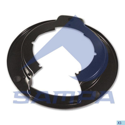 SA 030200 Щиток колодок тормозных