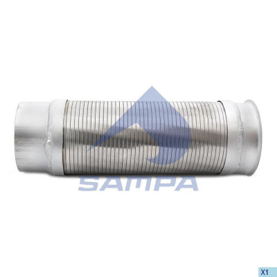 SA 025371 Гофра глушителя D=115