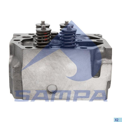 SA 025093 Головка блока цилиндров с клапанами D2866