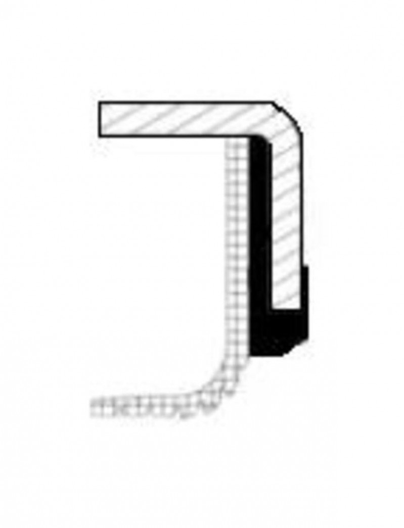 19037225B Сальник к/в 152.5*171.5*11 — 1