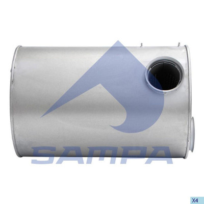 SA 031392 Бочка глушителя