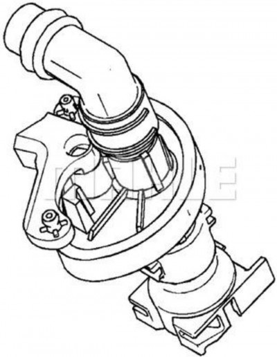 CV1000P Регулирующий клапан отопителя