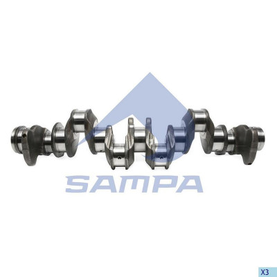 SA 026481 Вал коленчатый D2066