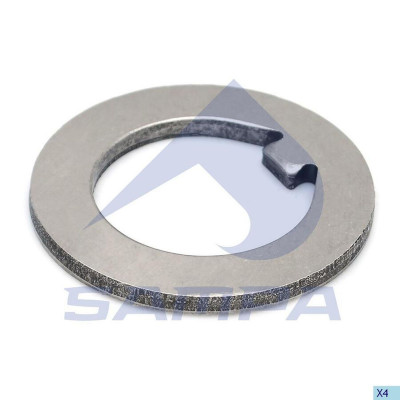 071032 Шайба стопорная гайки оси